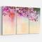 Designart - Watercolor Painting Cherry Blossoms - Floral Canvas Art Print